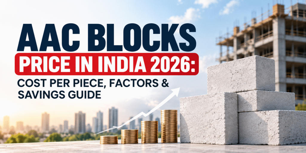 AAC Blocks Price in India 2026