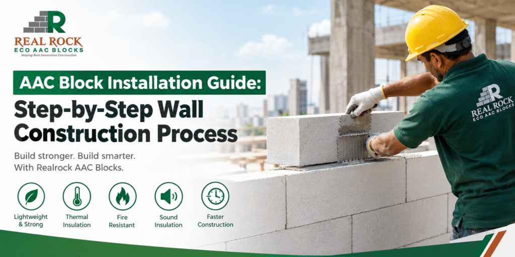AAC Block Installation